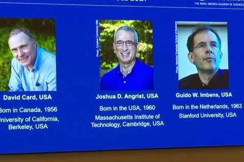 Video: Guido Imbens, David Card und Joshua Angrist mit Wirtschaftsnobelpreis geehrt