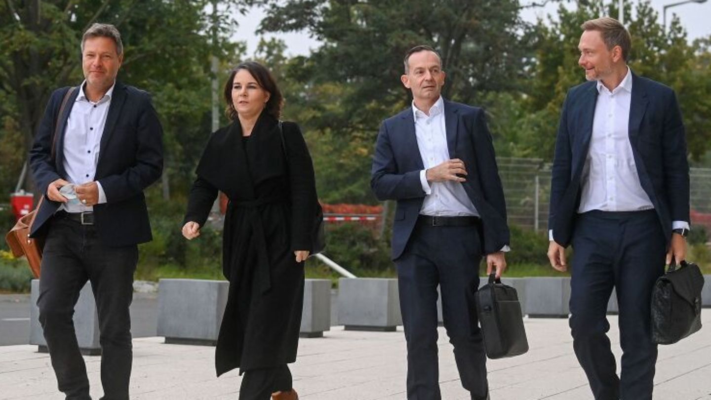 Habeck, Baerbock, Wissing, Lindner