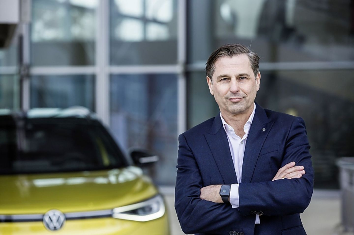 VW-Vertriebsvorstand Klaus Zellmer setzt auf die ID-Modelle