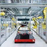 Produktion des Porsche Taycan in Zuffenhausen