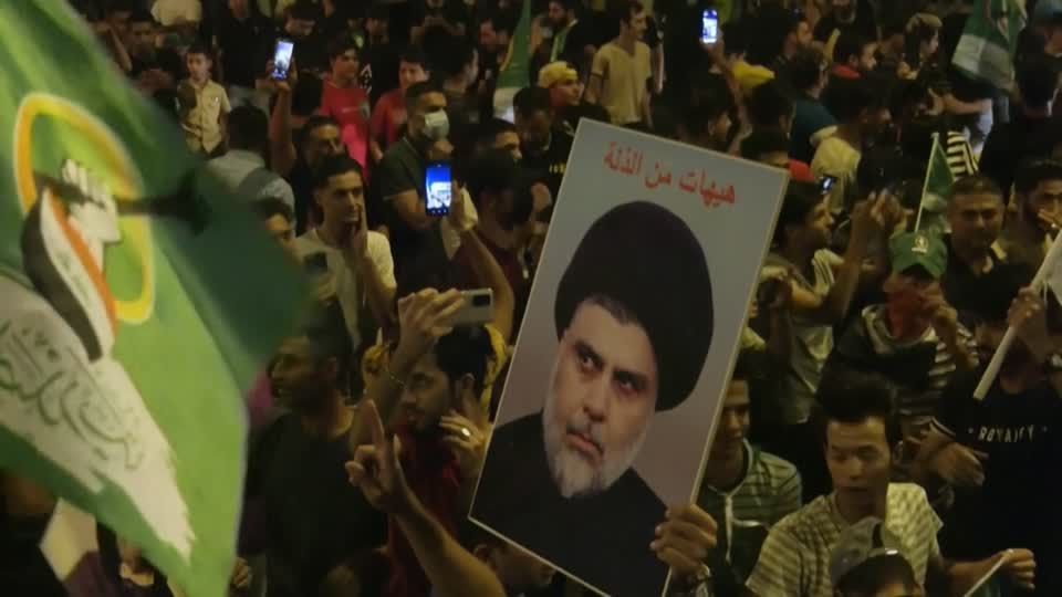 Video: Partei von Al-Sadr gewinnt Parlamentswahl im Irak