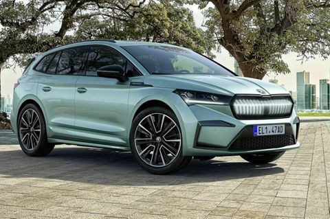 Am häufigsten wird der  Skoda Enyaq iV nachgefragt. 