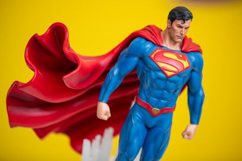 Eine Superman-Actionfigur