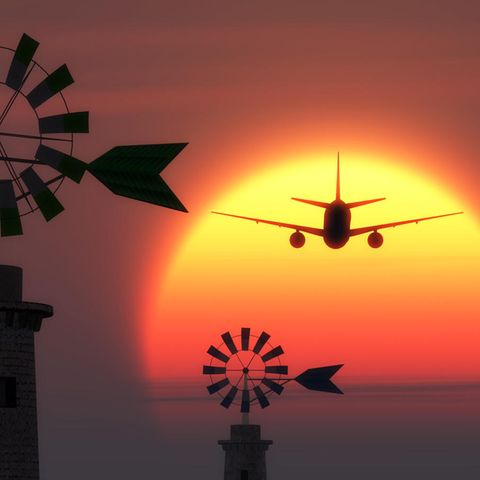 Landeanflug Palma de Mallorca