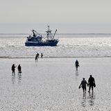 Platz 4: Wattenmeer  Auf Rang vier der ultimativen Deutschland-Ziele folgt das Wattenmeer: "Ein Trio von Nationalparks schützt diese Wasserlandschaft, die zusammen mit dem holländischen Teil fast 12.000 Quadratkilometer umfasst und in dieser Größe weltweit einmalig ist."
