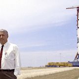 Wernher von Braun entschied den Wettlauf zum Mond für die USA-