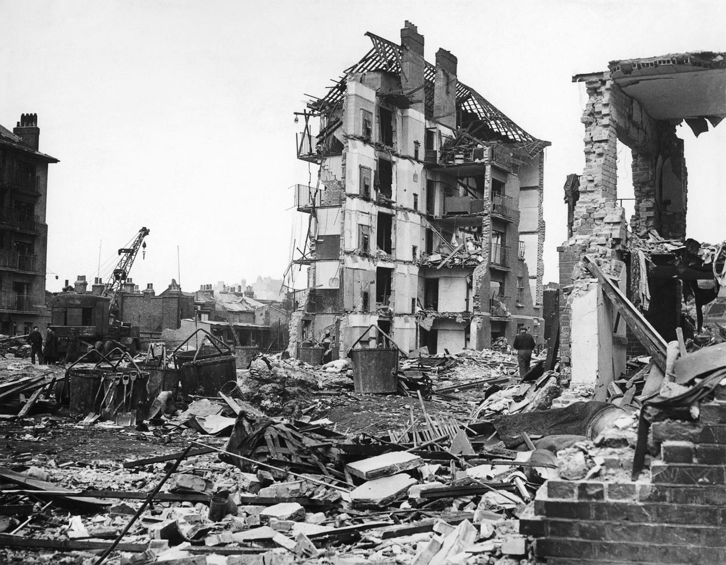 Kriegsentscheidend waren diese Treffer nicht, aber sie kosteten doch Tausenden das Leben.