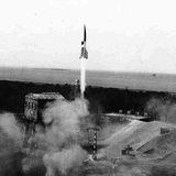 Geglückter Start einer V2 auf dem Testgelände