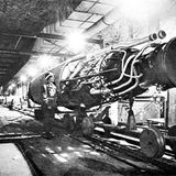 US-Militärs sicherten die unterirdischen Montagehallen in Thüringen.