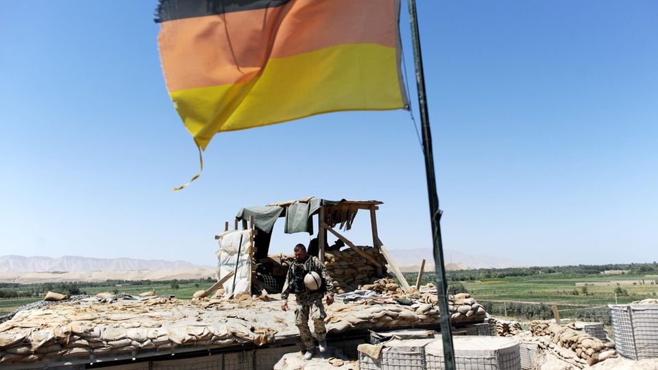 Bundeswehrsoldaten bei Kundus im Jahr 2011. Der Einsatz der deutschen Truppen in Afghanistan deuerte 20 Jahre und kostete 59 Männern das Leben.