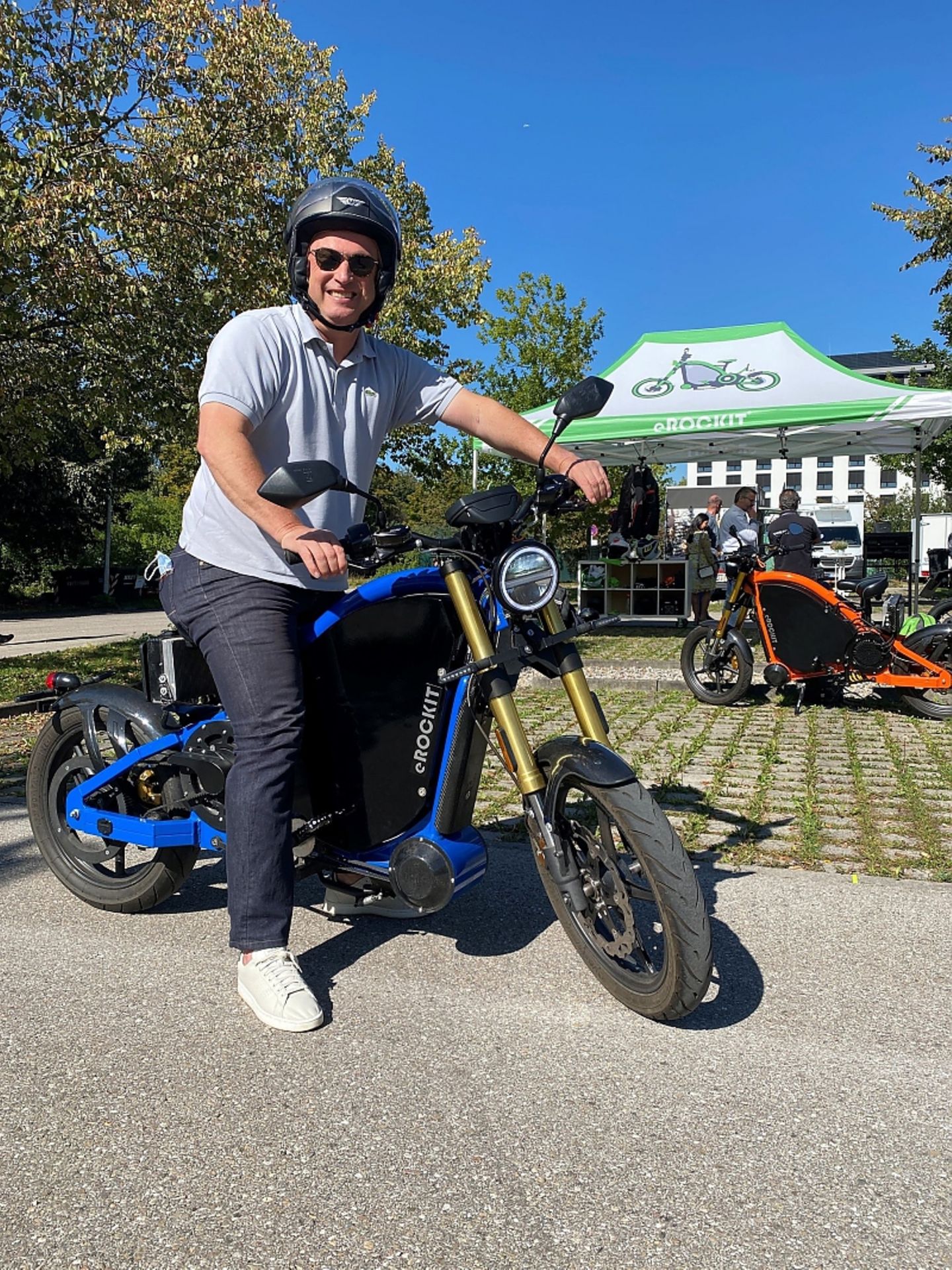 Das Fahren mit Treteinsatz macht viel Spaß