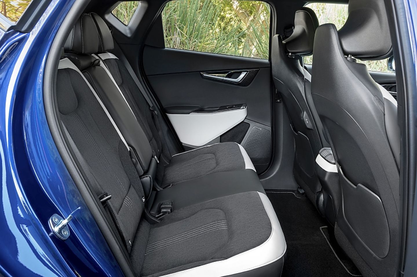 Auch kinten ist viel Platz im Kia EV6