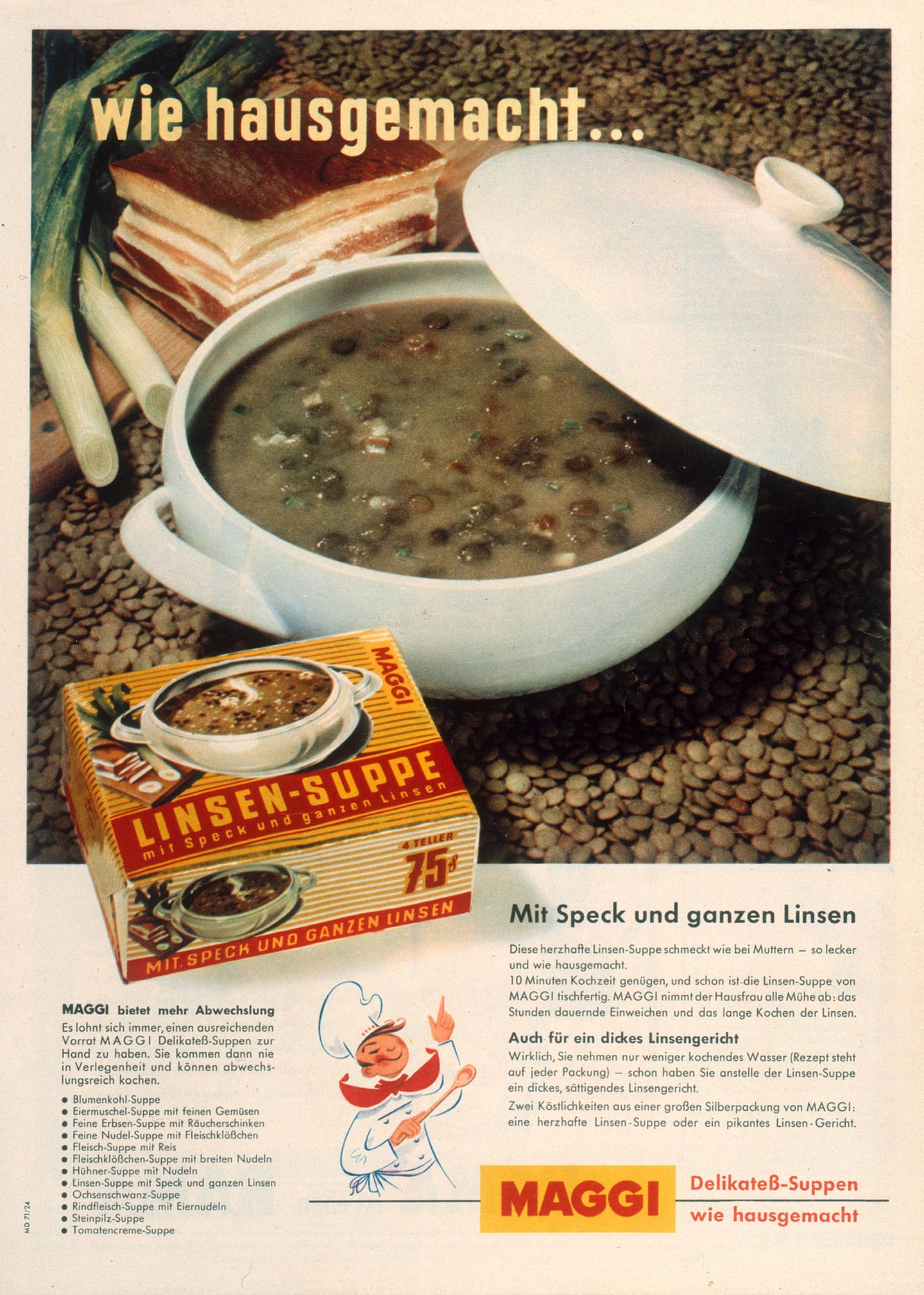 Nicht nur Suppen bestehen zu einem großen Teil aus Kartoffelstärke. Auch fertige Saucen in Pulverform greifen auf diesen Tricks zurück. So gibt es einen enormen Unterschied zwischen "Sauce zu Braten" und "Braten Sauce". In der ersten Variante finden sich keinerlei Fleischextrakte. Aromen imitieren den typischen Geschmack. Optisch sind die beiden Versionen im Supermarktregal kaum voneinander zu unterscheiden. 