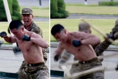 Extreme Martial Arts Festival: Dem Machthaber gefällt's: Wenn sich Nordkoreas Soldaten ordentlich verprügeln lassen