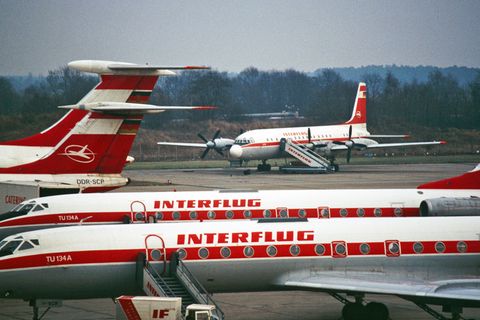 Flotte der Interflug