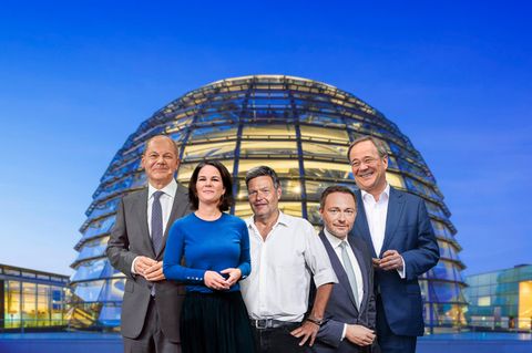 Das Rennen ums Kanzleramt