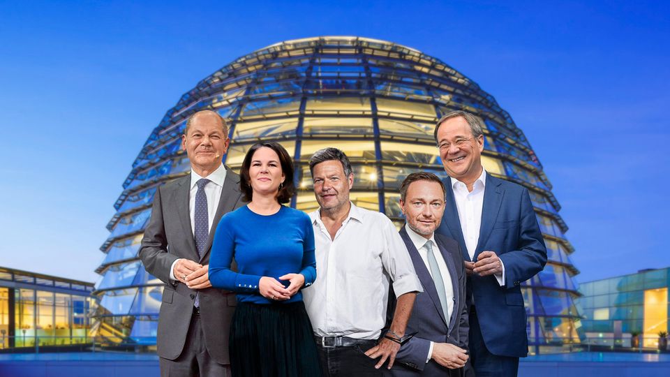 Das Rennen ums Kanzleramt