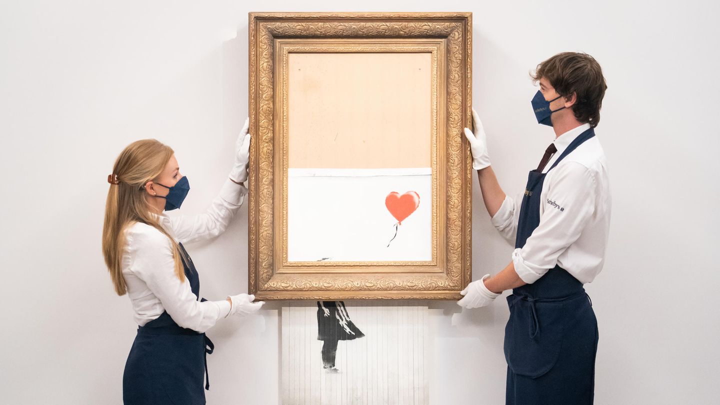 Banksy-Auktion könnte mehrere Millionen einbringen