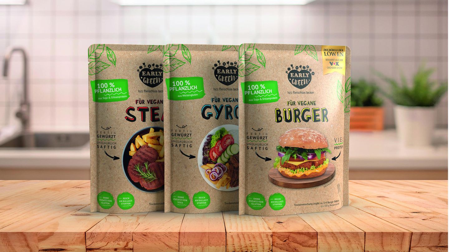 Fleischlose Steaks, Gyros und Burger-Patties