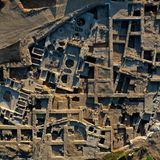 Die 75.000 Quadratmeter große Anlage lag im "Industriegebiet" der Stadt