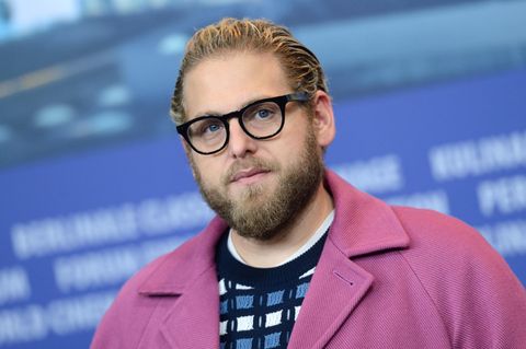 Jonah Hill bei einer Pressekonferenz auf der Berlinale