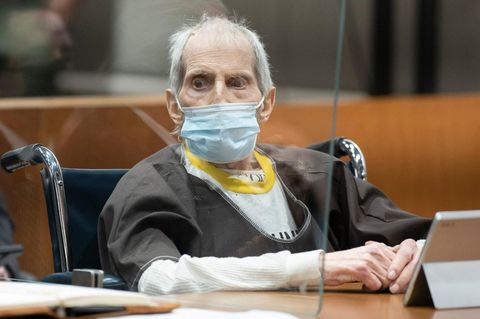 Robert Durst saß während der Urteilsverkündung regungslos in einem Rollstuhl