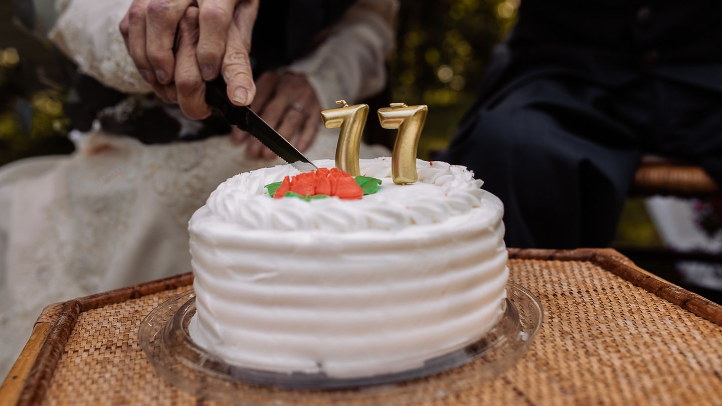 Die Hochzeitstorte