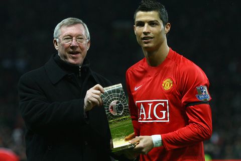 Sir Alex Ferguson Cristiano Ronaldo Manchester United