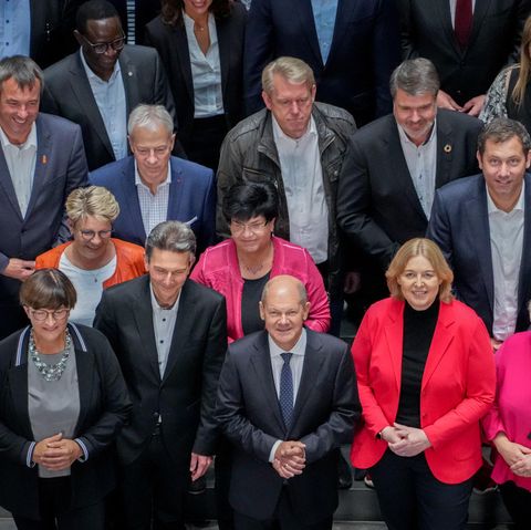 Gruppenbild nach SPD-Fraktionssitzung