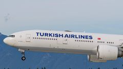Boeing 777 von Turkish Airlines
