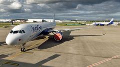Airbus von Indigo kurz vor der Auslieferung