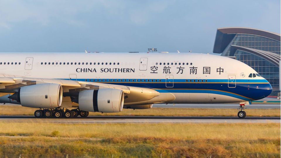 Airbus A380 von China Southern Airlines