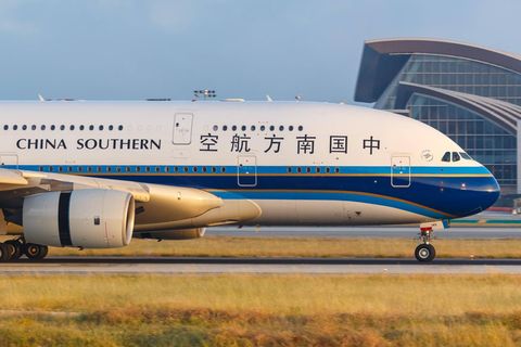 Airbus A380 von China Southern Airlines
