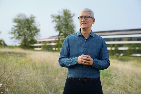 Apple-Chef Tim Cook überlies den Großteil der Präsentationen seinem Team