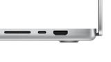 Apple-Event "Unleashed": Hier jubelten die Fans: Neben Thunderbolt bieten die neuen Modelle zum ersten Mal seit Jahren wieder einen HDMI-Anschluss sowie einen Slot für SD-Karten