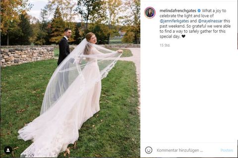 Jennifer Gates und Nayel Nassar haben geheiratet