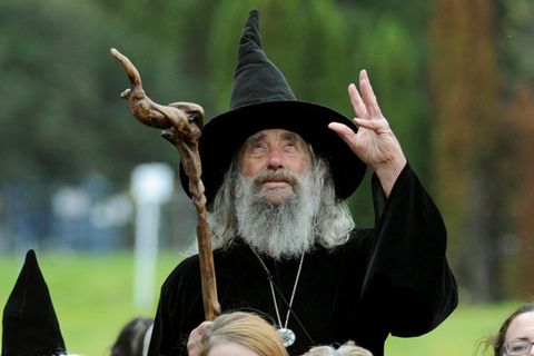 Eine Kultfigur in Neuseeland: der "Wizard of New Zealand" Ian Brackenbury Channell
