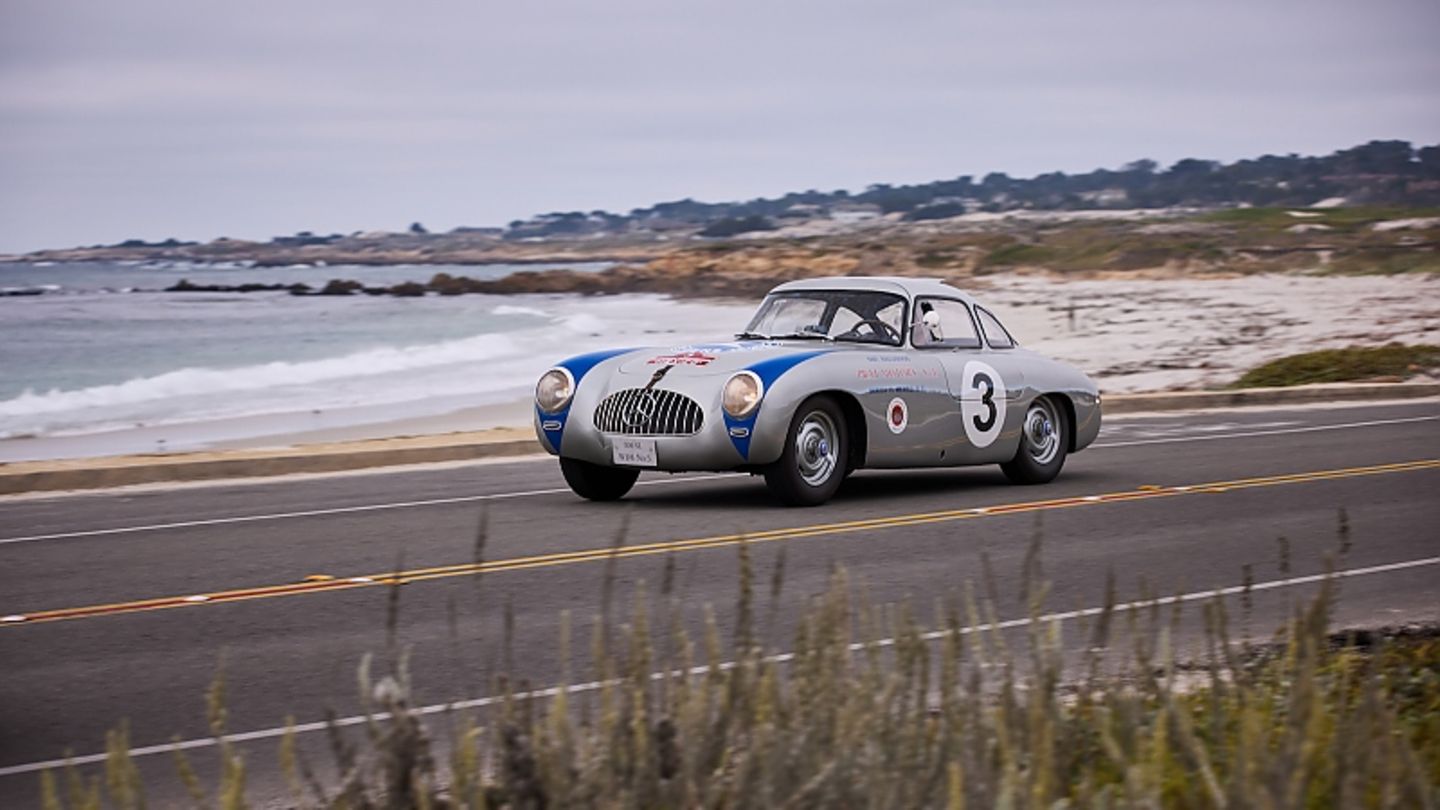 Mercedes 300 SL W194 number 5: blue eyes