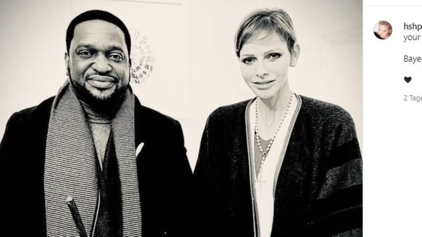 Charlène von Monaco mit Misuzulu kaZwelithini, dem König der Zulu