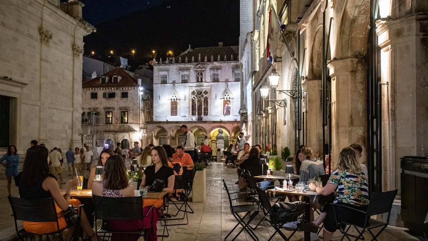 Abends in Dubrovnik Abends in Dubrovnik