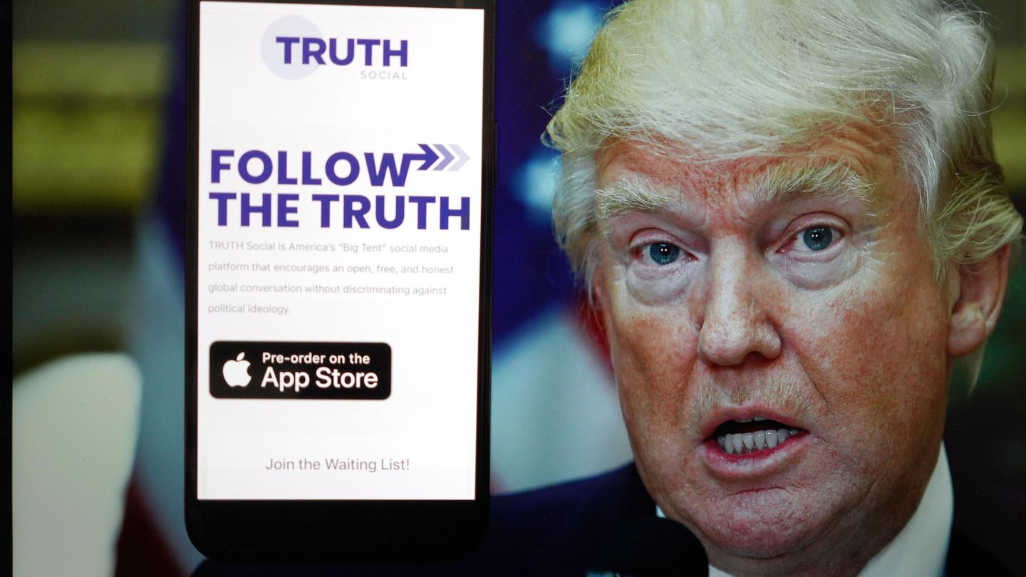 Trumps neues Netzwerk soll "Truth Social" heißen. 