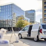 Die Schiebetüren helfen beim Beladen