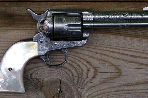 Alec Baldwin feuerte einen Revolver wie diesen ab
