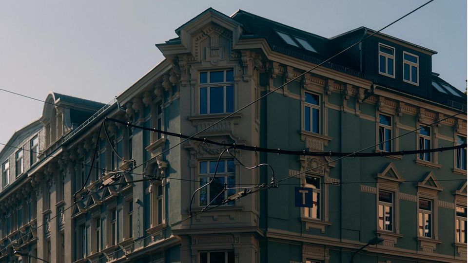 Das Haus, in welchem 2016 zwei Frauen ermordet wurden, im Leipziger Stadtteil Lindenau