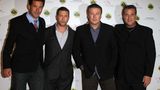 Auch seine drei jüngeren Brüder sind Schauspieler: Billy (l.), Stephen (2.v.l.) und Daniel Baldwin (r.).