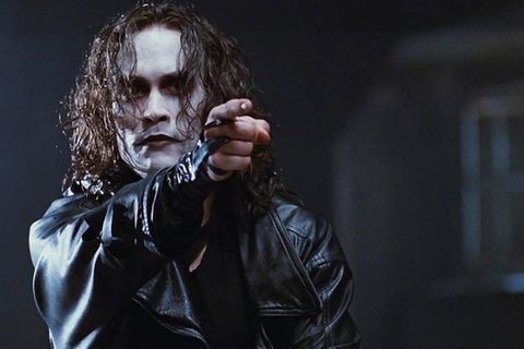 Brandon Lee im Film "The Crow"