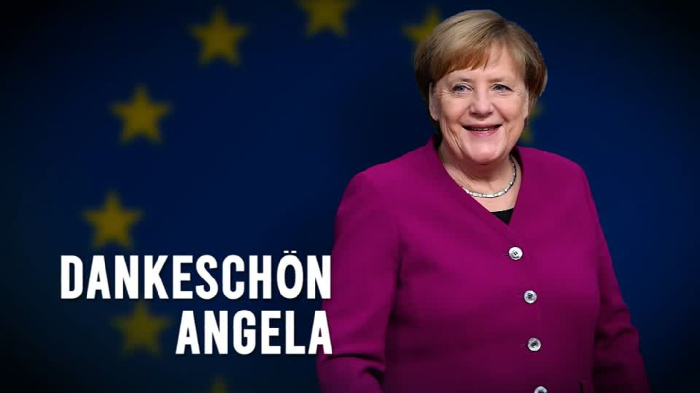 Angela Merkel: The European Council pays tribute to the Chancellor with this emotional video
