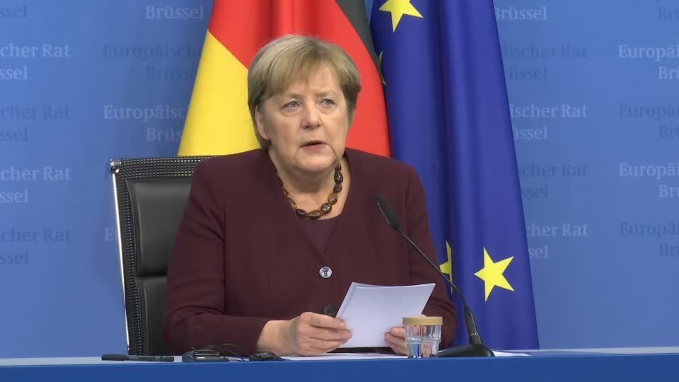 Video: Merkel: Hohe Energiepreise dürfen Weg zu Klimaneutralität nicht behindern Video: Merkel: Hohe Energiepreise dürfen Weg zu Klimaneutralität nicht behindern