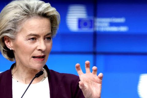 Video: Von der Leyen: keine Finanzierung von "Stacheldraht und Mauern"