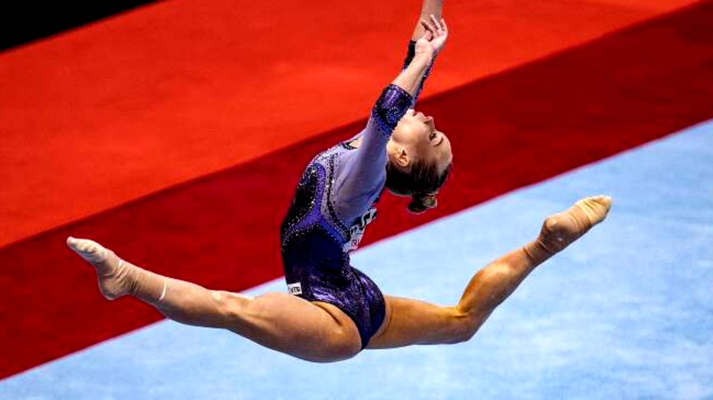 Gymnastics World Cup: Angelina Melnikova follows in Simone Biles’ footsteps